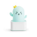 Cartoon LED Night USB Silicone lampe pour bébé